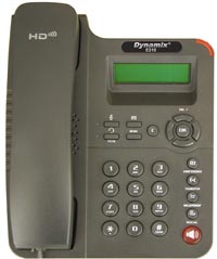 DYNAMIX IP Phone E210 - IP-телефон (SIP 2.0), два 10/100M Ethernet порти (PC і LAN), RJ-45