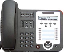 VoIP телефон: Dynamix IP Phone E310 (2 VoIP рахунка, підключення до 6 модулів розширення)