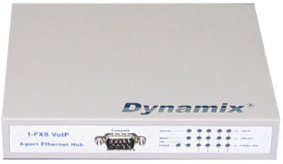 Dynamix DW 1  FXS/S/H VoIP   1 FXS 