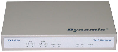 VoIP шлюзи з 2/4 FXS портами - Dynamix DW FXS – 02/S/H